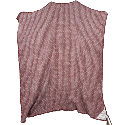 Itzy Ritzy Breastfeeding Boss Multitasking Nursing Swaddle Rust Mudcloth Blanket - Afbeelding 7 van 8