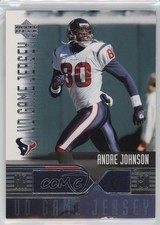 2004 Upper Deck UD Game Jersey Andre Johnson #AJ-GJ HOF ms9