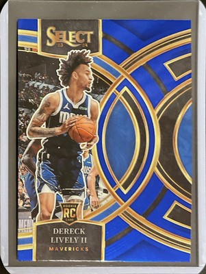 Dereck Lively II Rookie - 2023-24 Panini Select - Premier Level 