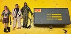 GI Joe footlocker and action figures lot - including Rare Mike Power Atomic Man