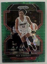 2022 Panini Prizm WNBA Nia Coffey #82 Green Pulsar /25
