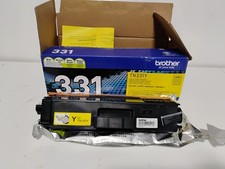 Brother TN-331y Yellow Cartridge Genuine New OEM Open Box