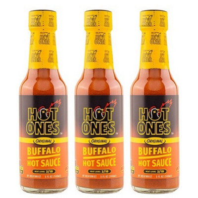 Hot Ones Original Buffalo Hot Sauce 3 Pack