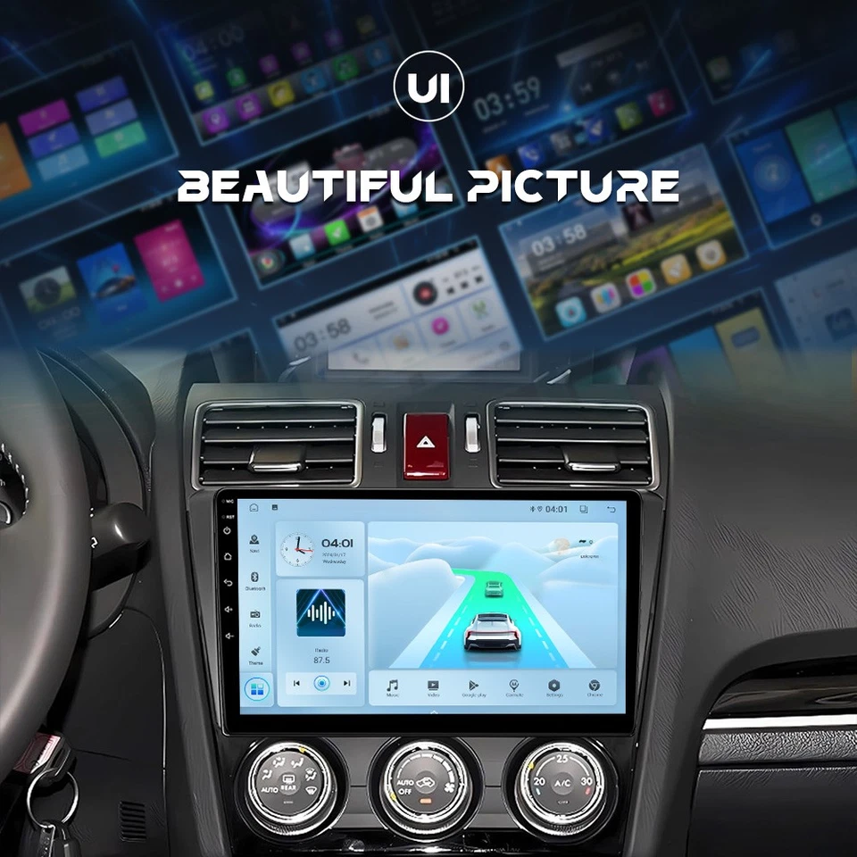 Stereo For Subaru Forester WRX Impreza 2015-2018 Android Apple CarPlay Car Radio Foto 3 de 4