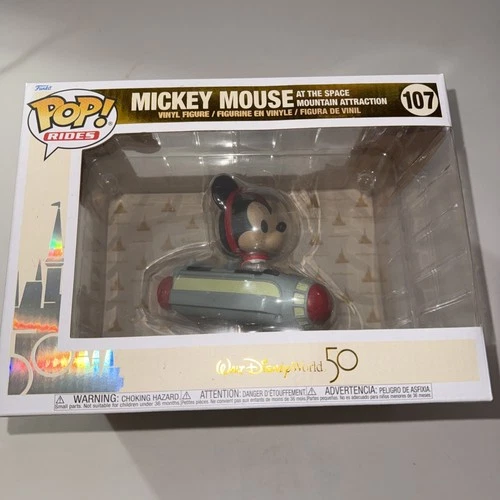 Funko Pop! Rides: Disney - Mickey Mouse at the Space Mountain Attraction #107