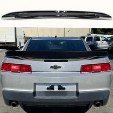 GLOSS BLACK 2014-2015 Chevy Camaro SS Factory Z28 Blade Style Spoiler Wing ABS