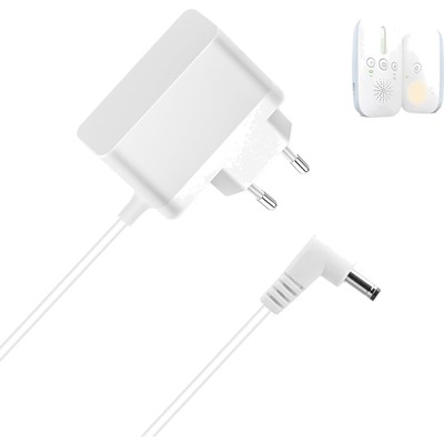 Ladekabel Babyphone 6V Weiß DECT Netzteil kompatibel Philips Avent