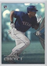 2014 Bowman Platinum Blue Sapphire Michael Choice #91 0j6