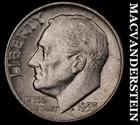 1953-D Silver Roosevelt Dime - Scarce  Better Date  No Reserve  #K1540