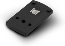 Monstrum Dovetail Red Dot Mounting Plate for Glock Pistols  Black
