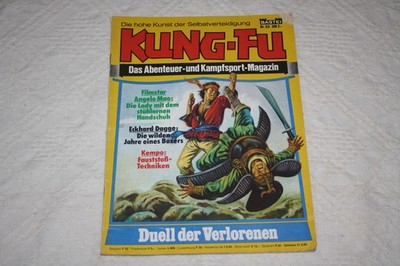 Kung-Fu Comic Bastei Heft 63 Großband Vintage Retro Sammler Kampfsport Magazin