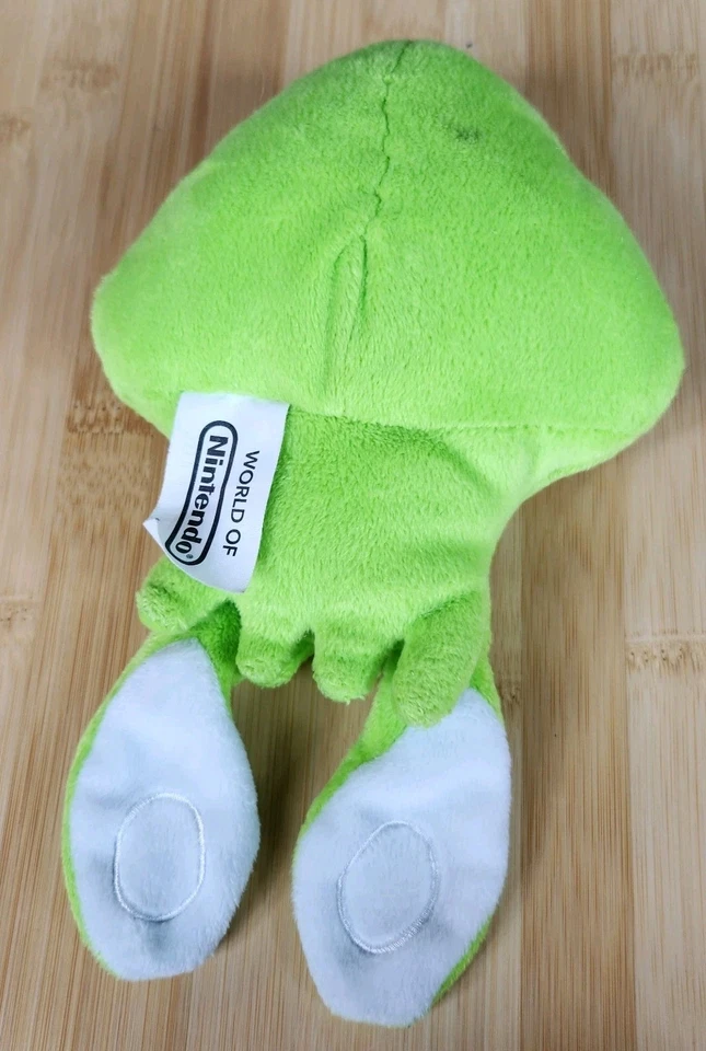 Juguete de peluche World of Nintendo - SPLATOON Green Squid 8" 2016 Foto 2 de 4