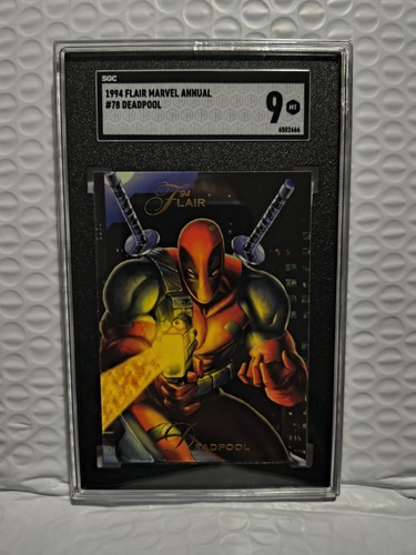 1994 Flair Marvel Annual #78 Deadpool SGC 9