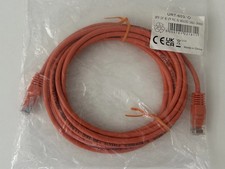 Cables Direct 3m 10ft UTP Cat5e Networking Ethernet Patch Cable - Orange
