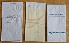 Air Sickness bag (Royal Brunei/Air Tanzania/Saudia)