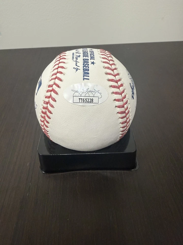 Jose Contreros #52 / Jon Garland #20 Signed Baseball JSA Certified - Image 3 of 3