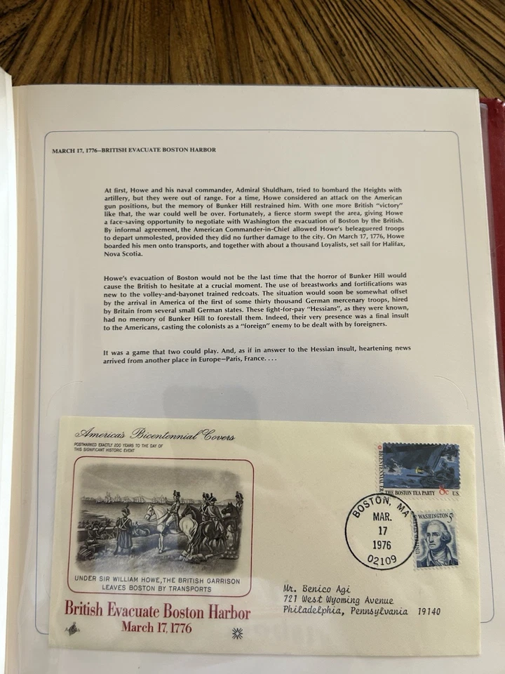 America’s Bicentennial Covers - 1777-1977 - Vintage Covers and Stamps 18 sheets - Image 3 of 3