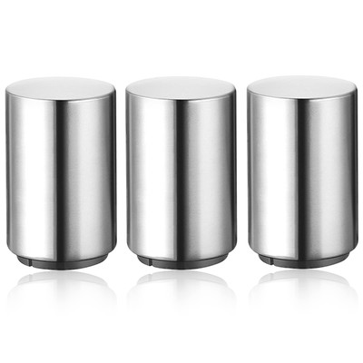 3 Pieces Automatic Magnetic Beer Bottle Opener(Stainless Steel), Portable Pop...