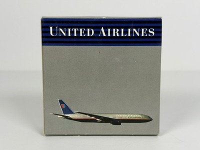 Schabak Vintage United Airlines Boeing 777-200 1:600 Scale