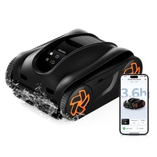 iGARDEN 3.6H Runtime Cordless Robotic Pool Cleaner Wall Climbing Waterline