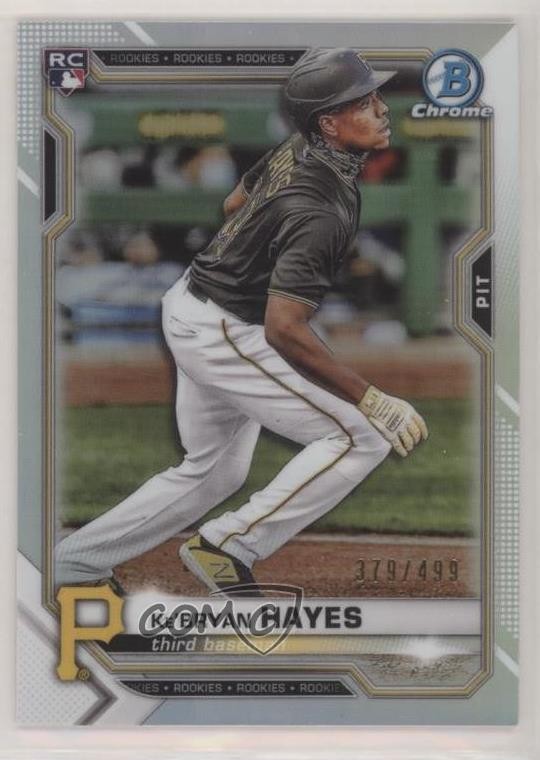 2021 Bowman Chrome Refractor 379/499 Ke'Bryan Hayes #29 0g27