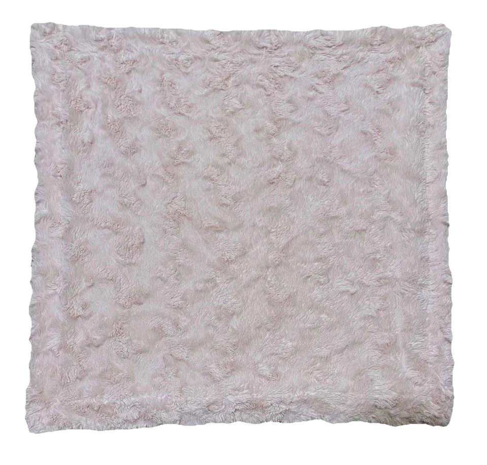 Kyle & Deena Bebé Niña Manta Rosa Remolino Piel Manta Esponjosa Sherpa 30”x30” Foto 3 de 4