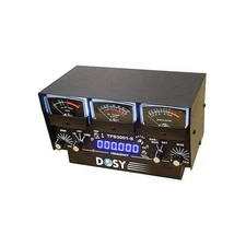 Dosy TFB-3001-S 3 Meter in-Line Wattmeter with Black Meters & Frequency Counter