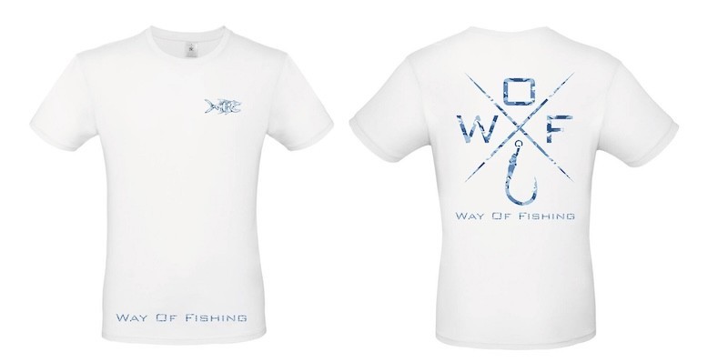 Tee-Shirt Croix 2023 Way of Fishing anti-irritation pour le float-tube
