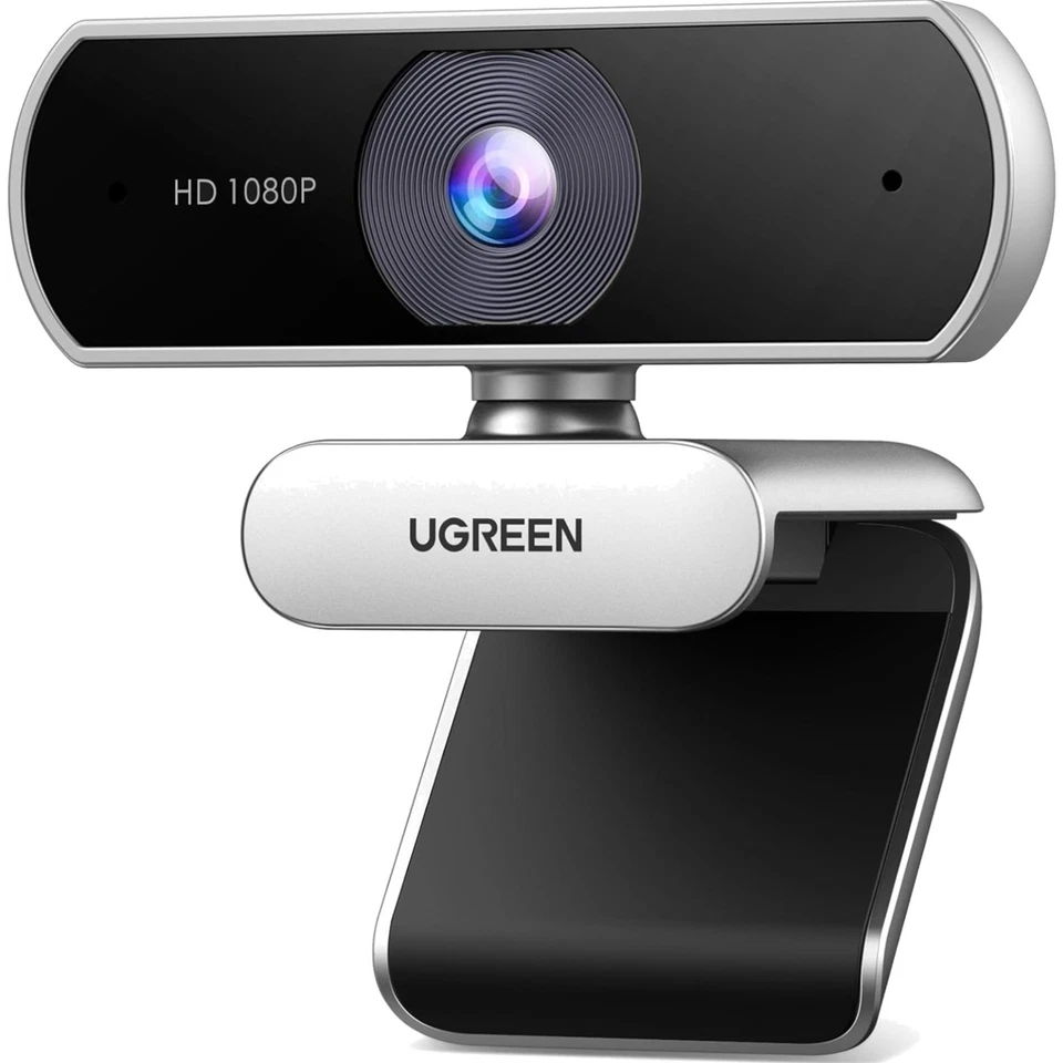 Webcam 1080p Full HD USB Kamera mit Mikrofon Weitwinkel für PC Live Streaming