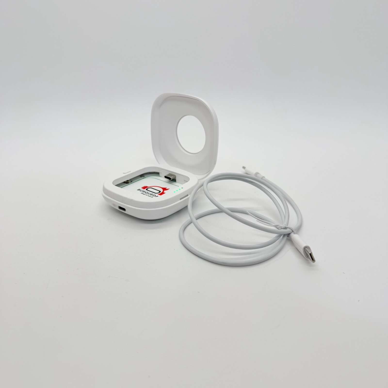 Wireless Charging Case for Oura Ring 4 Charger, 2000mAh Portable Travel Charger