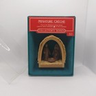 Hallmark Keepsake Ornament Miniature Crèche 1st in Collector's Series 1985
