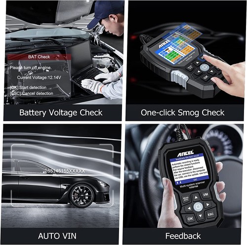 ANCEL VOD700 for VOLVO All System OBD2 Scanner Car Diagnostic Scan Tool TPMS DPF - Picture 7 of 9