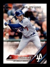 2016 Topps #279 Alex Guerrero Future Stars Los Angeles Dodgers