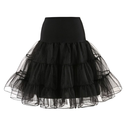Vintage Underskirt 50s Petticoat Retro Swing Fancy Net Skirt Rockabilly Womans - Picture 25 of 97