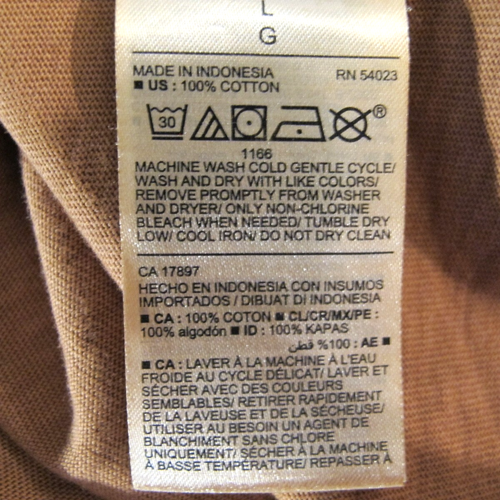 Old Navy Vintage Short Sleeve Pocket Tee Shirt Dress Women's Large Brown - NEW! - Picture 6 of 7