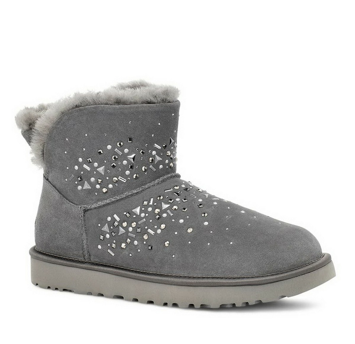 NEW UGG Classic Galaxy Bling Genuine Shearling Lined Mini