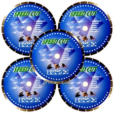 5PK-14" CONCRETE/PAVER/MASONRY/Rooftile/Stone Diamond Saw Blade +FREE SHIPPING