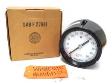 ASHCROFT, DURAGAUGE PRESSURE GAUGE, 45-1279-SS-04B-60 , 60PSI, 4-1/2"
