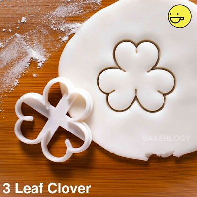 3 Blatt Kleeblatt Ausstecher | Kleeblatt St Patricks Day Irland Irish Holy Trinity