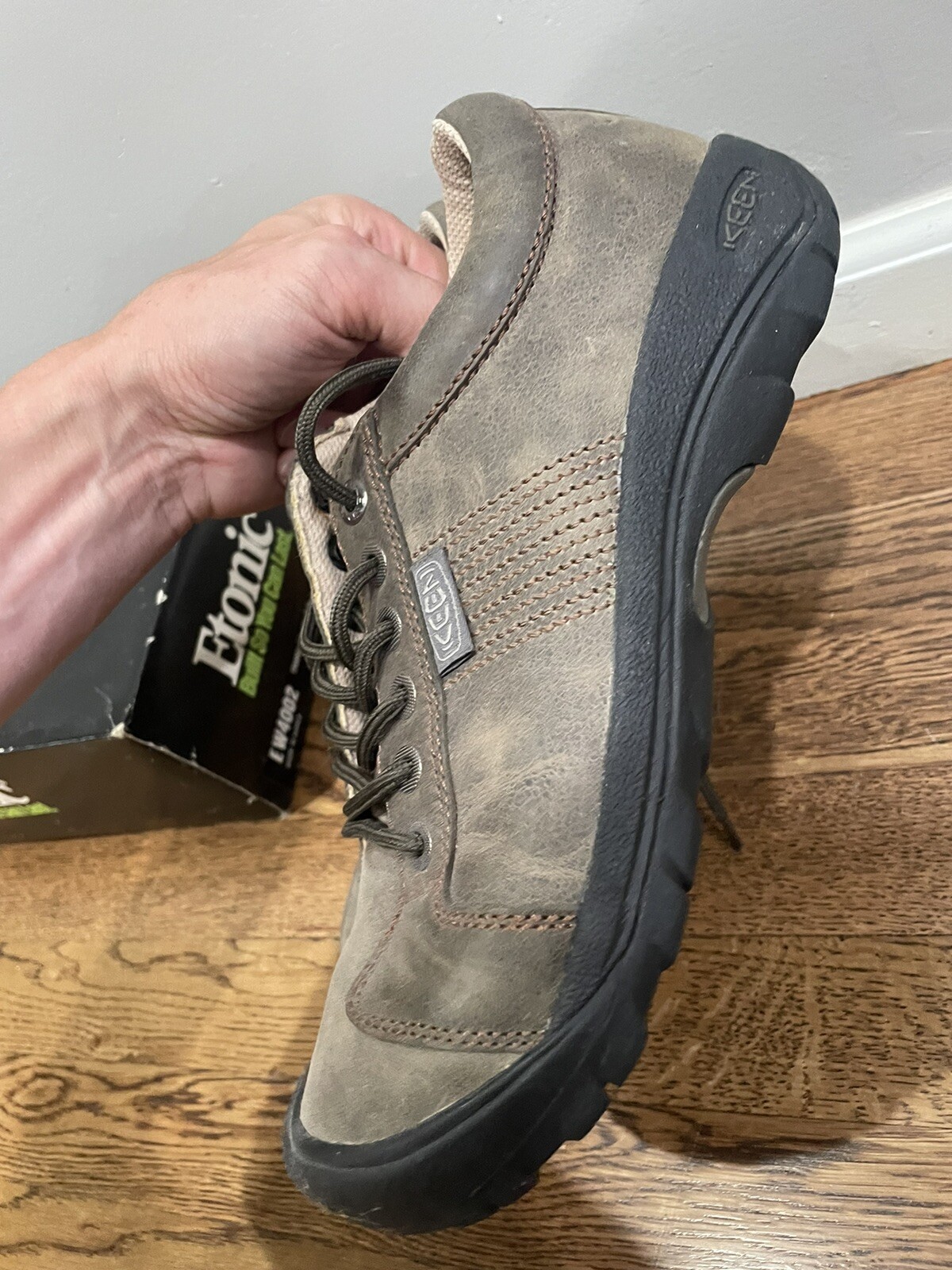 Scarpe da trekking Keen XT 0506 donna taglia US 10 pelle marrone stringate punta tonda