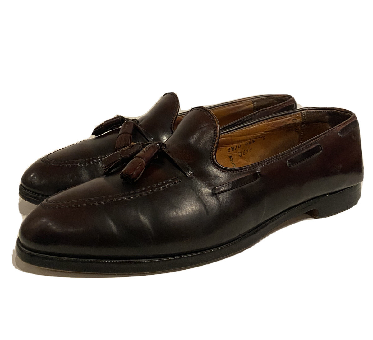 Alden Tasseled Loafer Shell Cordovan Size 11 D Aberde… - Gem