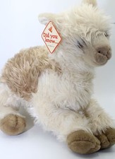 VTG Applause Dakin 24493 Llama Luella Alpaca Gray Long Pile Plush Lawanna 16''