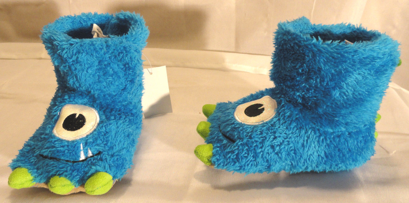 green monster slippers