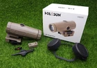 Holosun Flip Red Dot 3x Magnifier Picatinny Style Lower 1/3 Cowitness - HM3X-FDE
