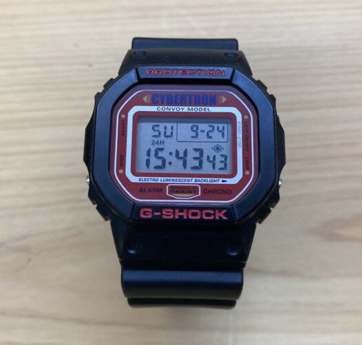Casio G-shock DW-5600VT Transformer × Cybertron From Japan Casio G-shock DW-5600VT Transformer × Cybertron From Japan