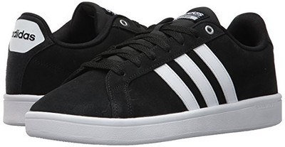 Men Adidas CF Advantage Sneakers B74226 Black/White/Matte Silver Brand \