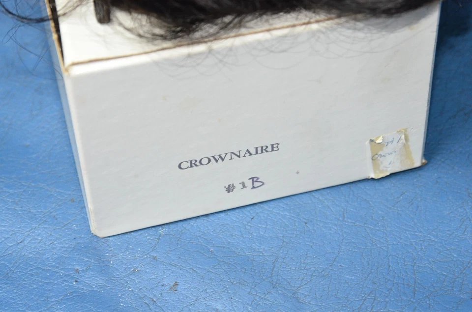 De Colección Para Mujer Joyokalon Peluca Gorra Moño Parcial Corto Ondulado Grueso Pelo Rizado Negro Nuevo de Lote Antiguo Foto 2 de 4