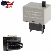 Speed Adjustable 8 Pin LED Flasher Assy Relay Fix Turn Signal For Toyota Lexus