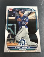 2023 Bowman Paper Base #BP-124 Robert Perez Jr. - Seattle Mariners
