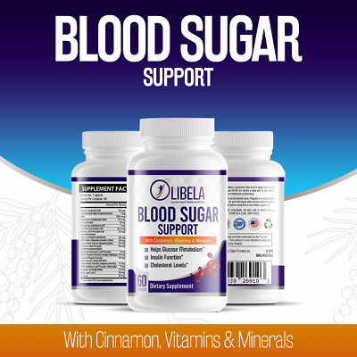 Gluco Blood Sugar Support, Insulin, Glucose, Natural Blood Health - USA MADE